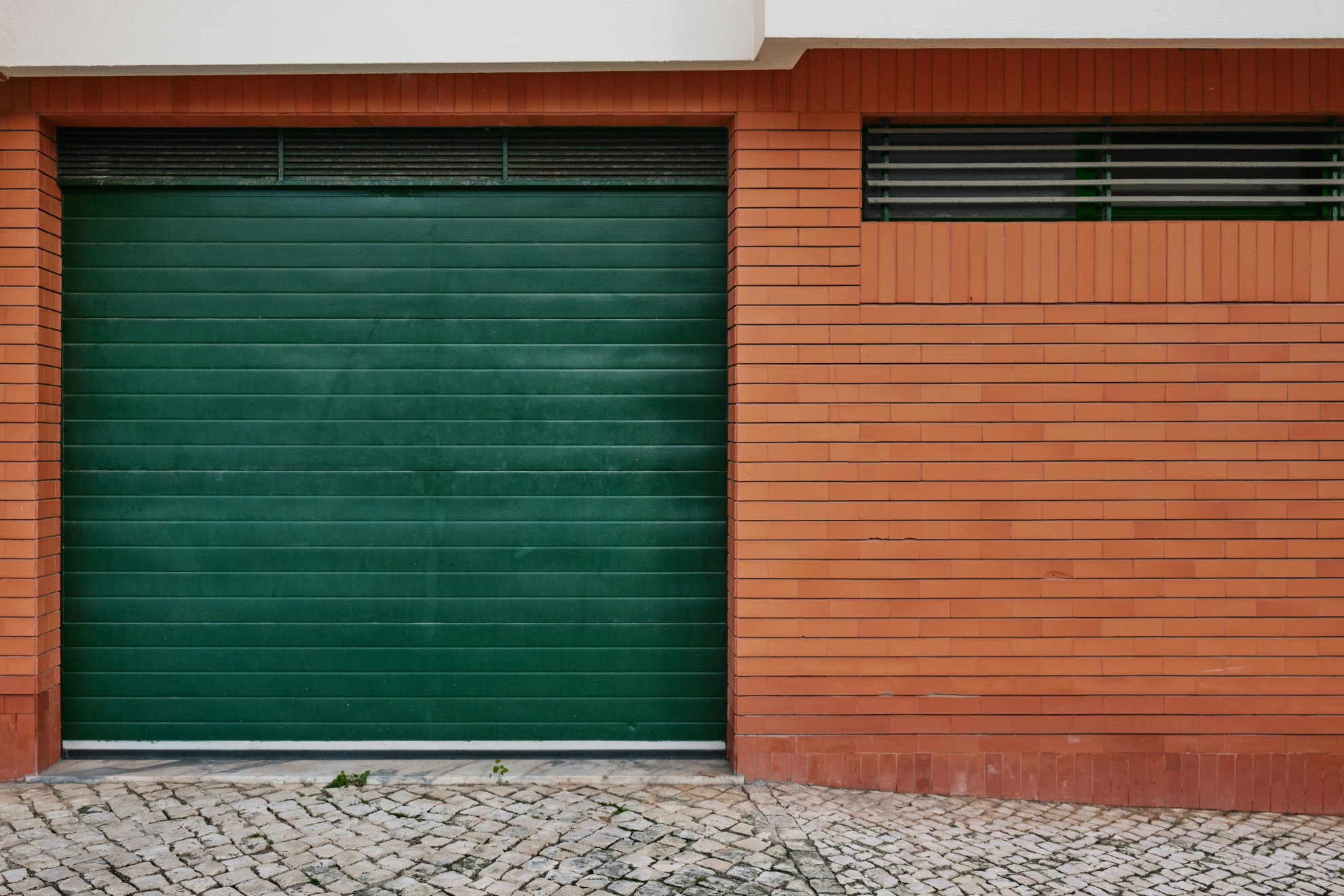 image of a garage door for a blog about garage door springs